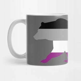 Pride Animal- Asexual Bear Mug